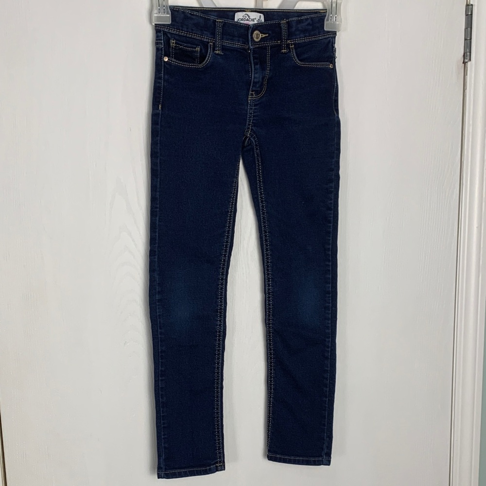 Jordache Dark Blue Skinny Jeans Women's 8 Casual Fall Y2K